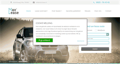 Desktop Screenshot of max-lease.nl